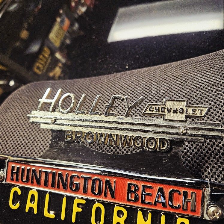 1930's 1940's, 1950's License plate topper