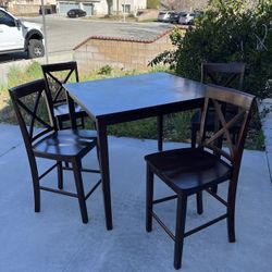 Table And Four Chairs $150