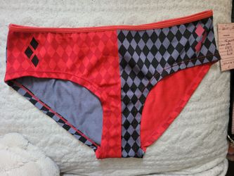Harley Quinn Diamond Pattern costume Panties Costume