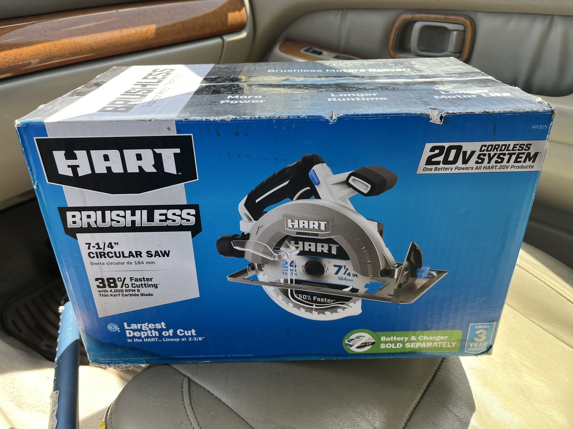 Hart 20v Brushless 7-1/4” Circular Saw