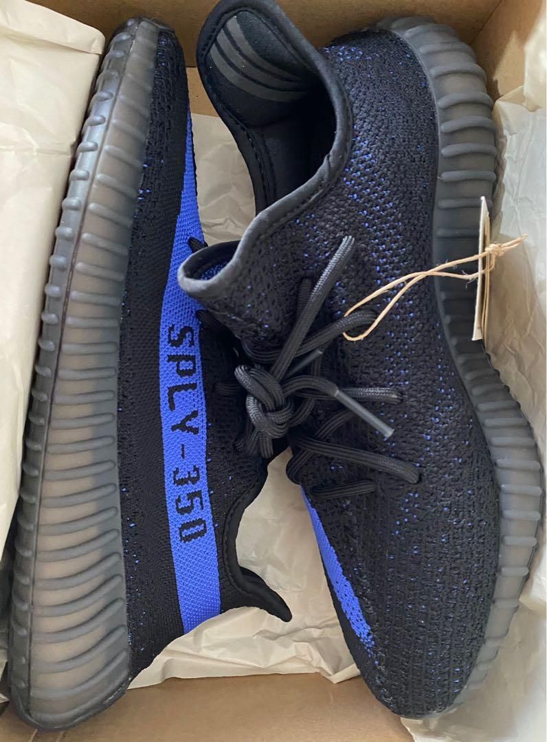 NEW Adidas Yeezy Boost 350 V2 Dazzling Blue Size 4