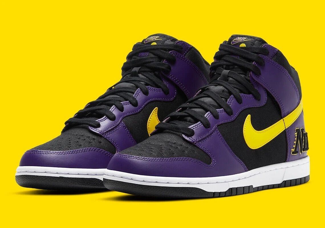 Nike Dunk Hi Lakers