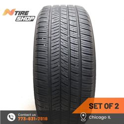 Set of 2 Used  9/32    225/45R18  95V  Yokohama  YK740 GTX