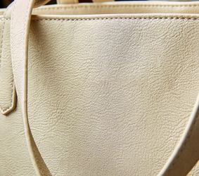 Pottery Barn Kids Gold Vegan Leather Presidio Diaper Tote for Sale