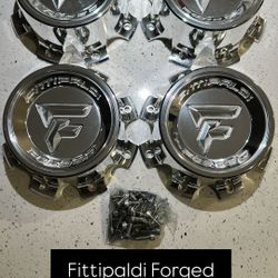 Fittipaldi Forged center caps 8x170 bolt pattern