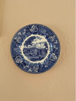 Vintage plate for wall decoration
