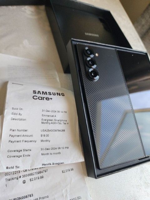 For Sale: Samsung Galaxy Z Fold 6 (512GB) - Like New Condition