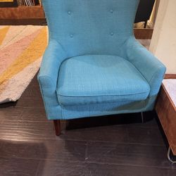 Blue/Teal armchair