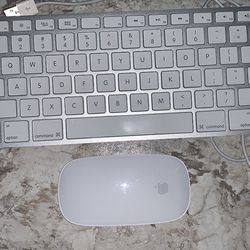 Wired Apple Keyboard & Wireless Mouse 