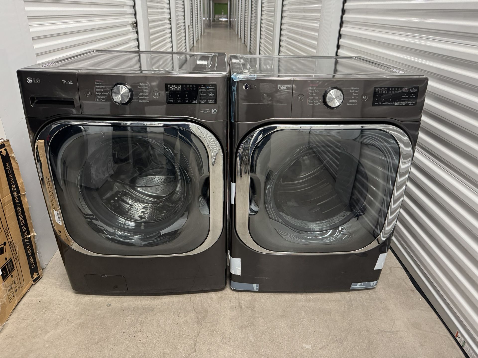 LG Washer And Electric Dryer