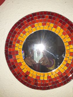 Mosaic wall decor 13x13 $25.00 cash only (serious buyers)