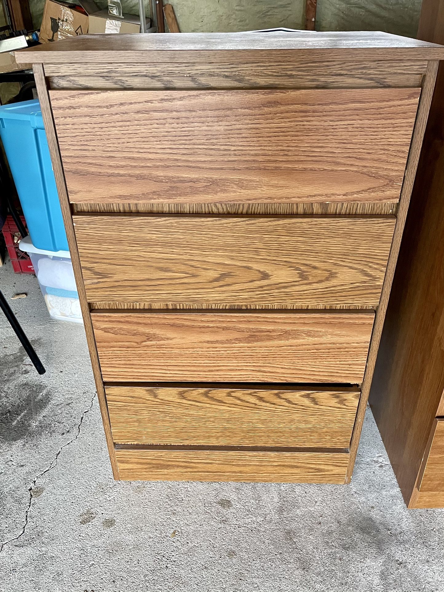 Brown Wooden Drawer
