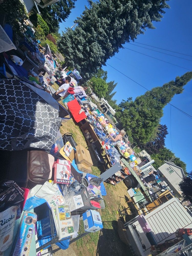Yard Sale Until Tuesday 