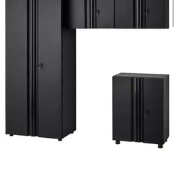 Husky
4-Piece Regular Duty Welded Steel Garage Storage System in Black