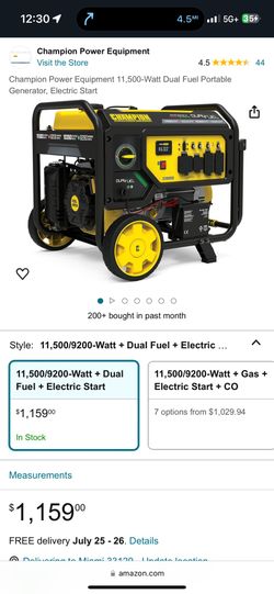Generator 11500