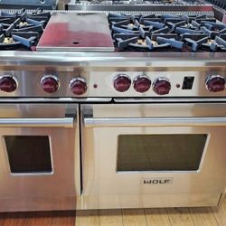 Wolf R486C 48 Inch Pro-Style Gas Range
