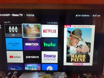 43" Smart TV Good Conditions 