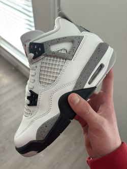 Jordan 4 White Cement