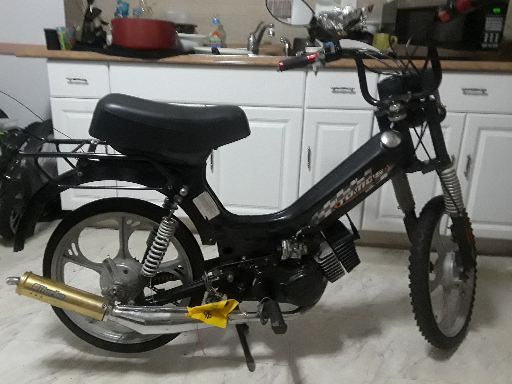 08 Tomas moped with a big bore race kit 700 or best offer