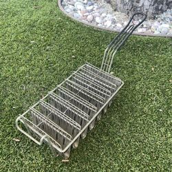 Taco Shell Fryer Basket Restaurant Commercial, 8 Shells