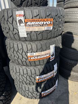 35x12.50r22 Arroyo RT tires  nuevas con 50,000 millas de garantía las 4