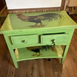 Antique Table Buffet Table