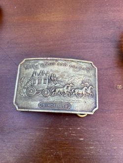 Vintage Wells Fargo Belt Buckle