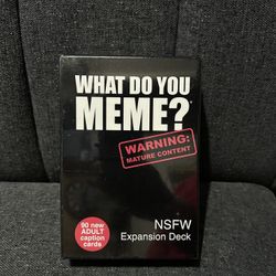 What Do You Meme? NSFW Expansion Deck