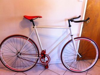 Fixed gear 156 road bike fixie