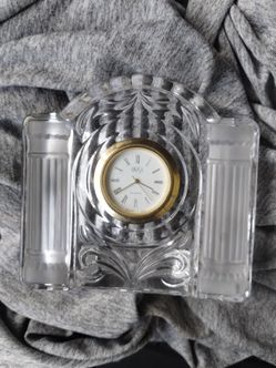 mantle Piece glass clock