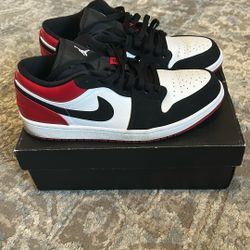 Jordan 1 Low Black Toe (2019)