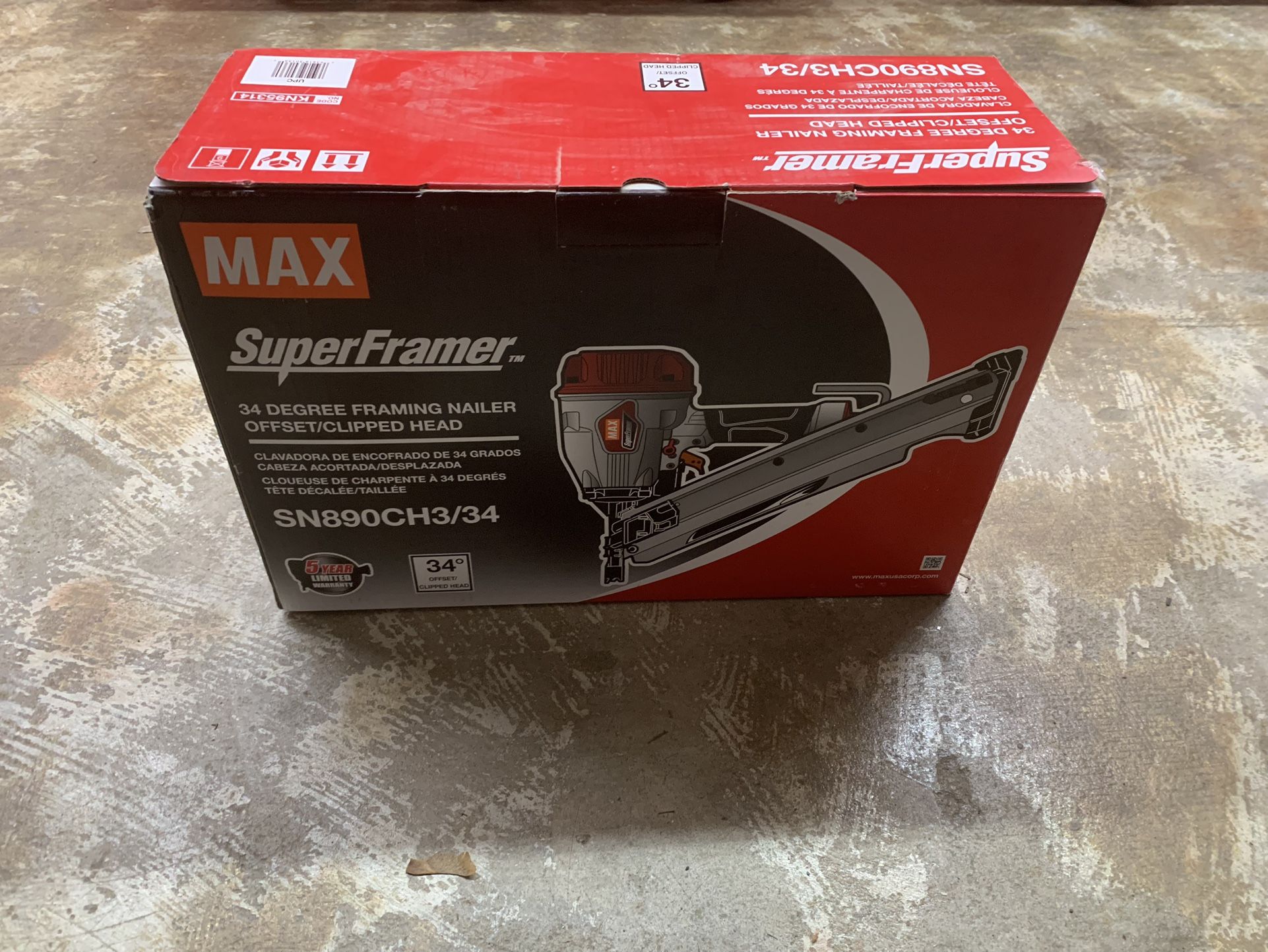 Max Framing Nailers