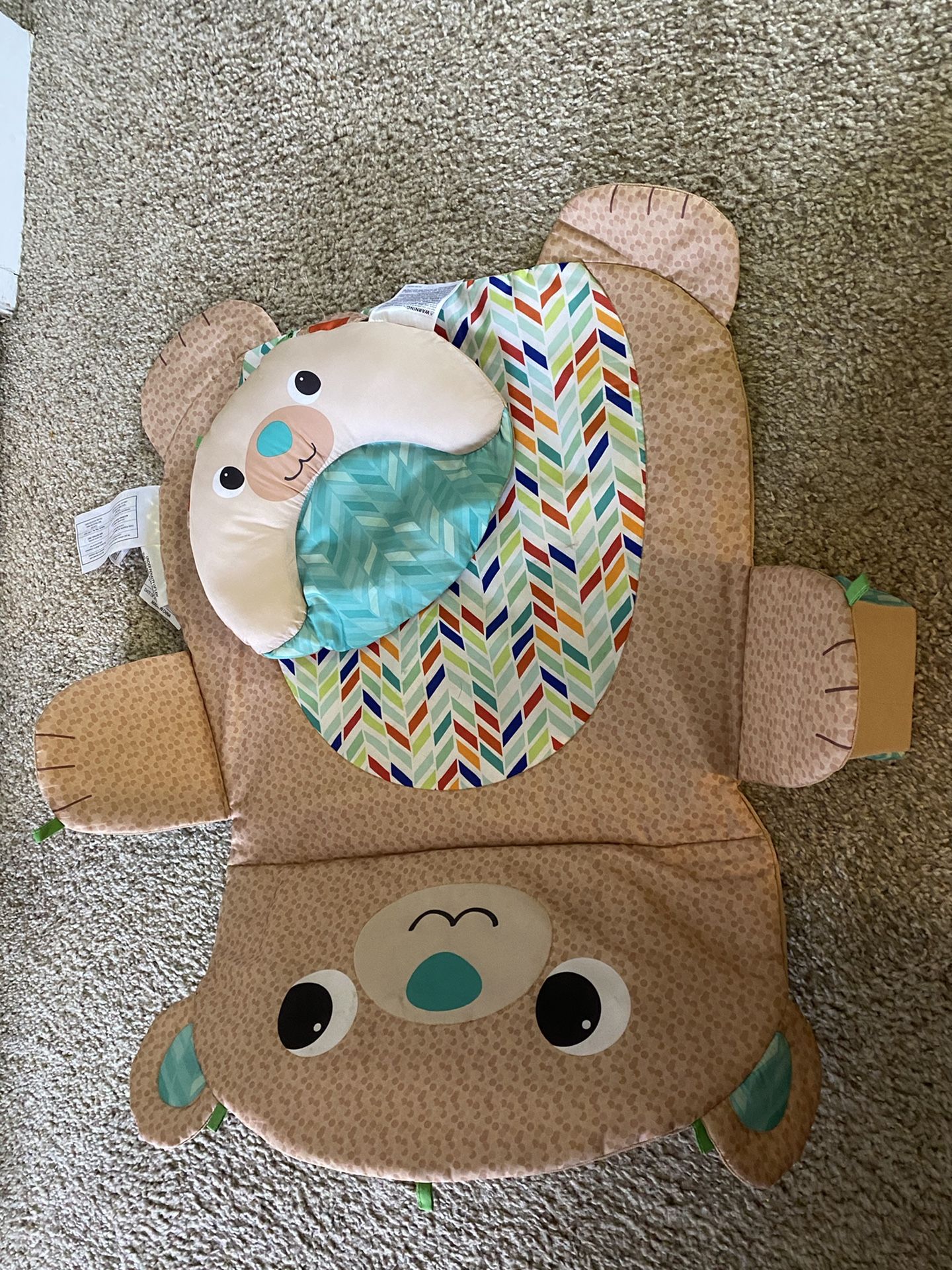 baby activity mat with pillow