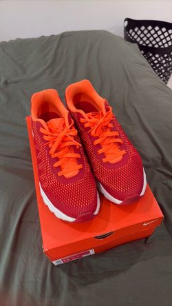 Nike Air Max Low-Top Sneakers Red Orange