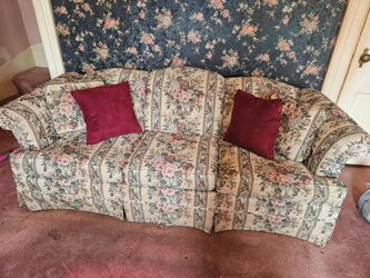 Nice older tapestry sofa