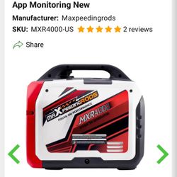 Open Box New Unit Mrx4000 4000w Generator 