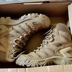 Brand new Merrell strongfield tactical boots  8” WP Size 4 M/ 5.5 W