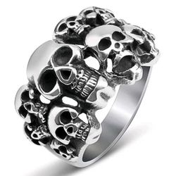 Skull Head Ring