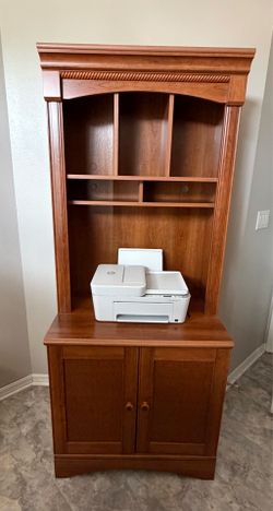 Wood bookcase / stand