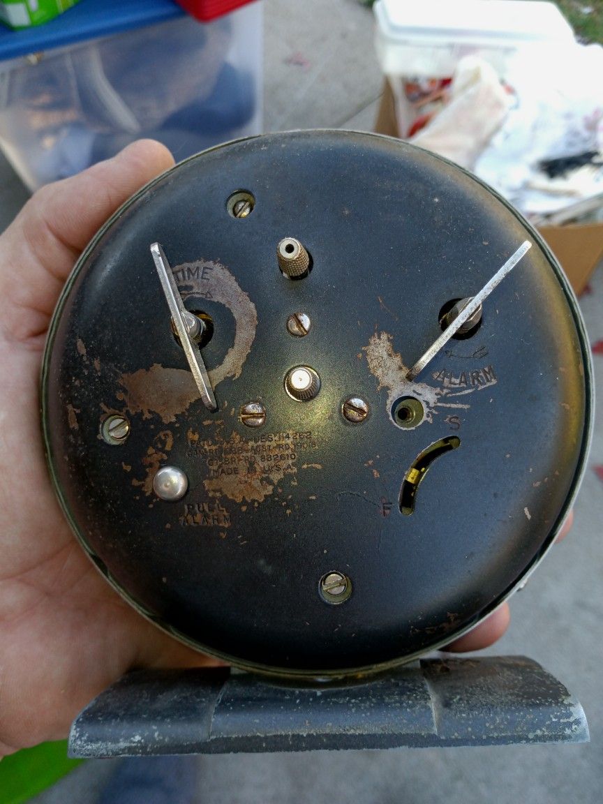 Antique Clock 1920s Or 30s