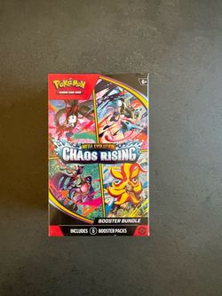 Pokémon TCG Mega Evolution Chaos Rising Booster Bundle
