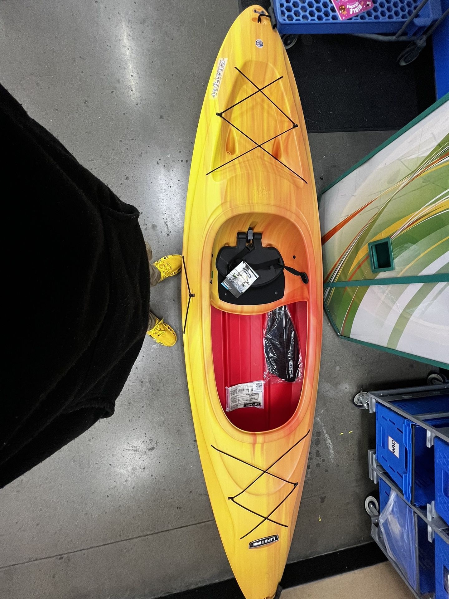 Red And Orange Lifestyle Kayak