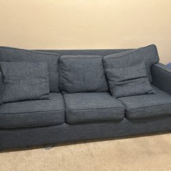 Blue Sofa Bed