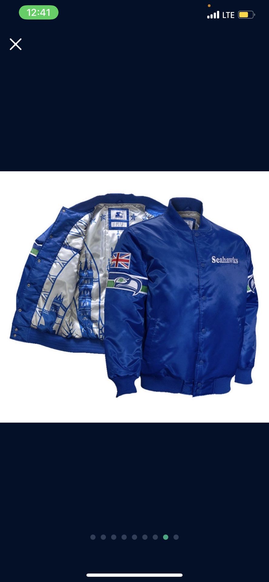 Seattle Seahawks Starter Jacket💫