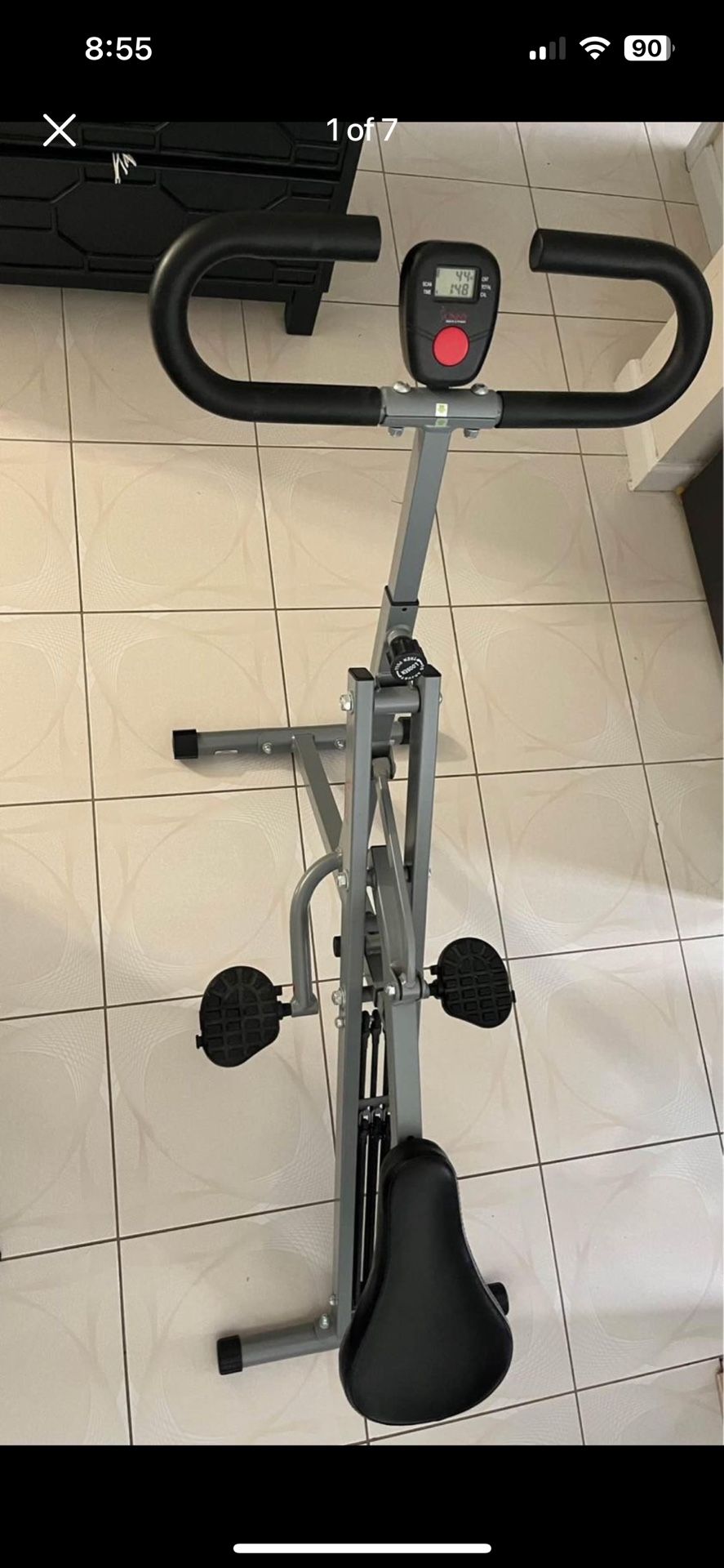  Sunny Health & Fitness Row-N-Ride Squat Assist Trainer