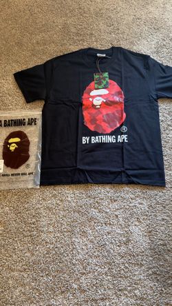 Black & Red Bape Shirt