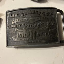 vintage Levi belt buckle 