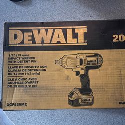 Dewalt 1/2” Impact Wrench 