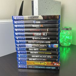 Sony PS4 Games
