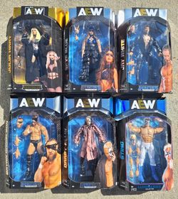 AEW Unrivaled Collection Series Lot 